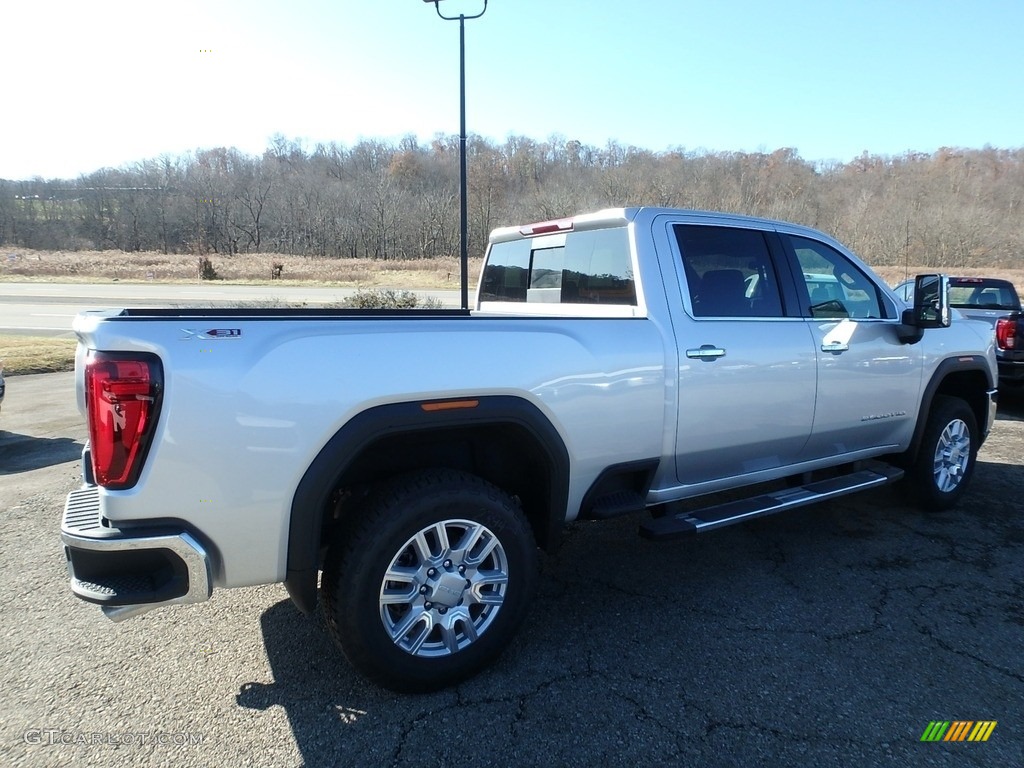 2020 Sierra 2500HD SLT Crew Cab 4WD - Quicksilver Metallic / Dark Walnut/­Slate photo #5