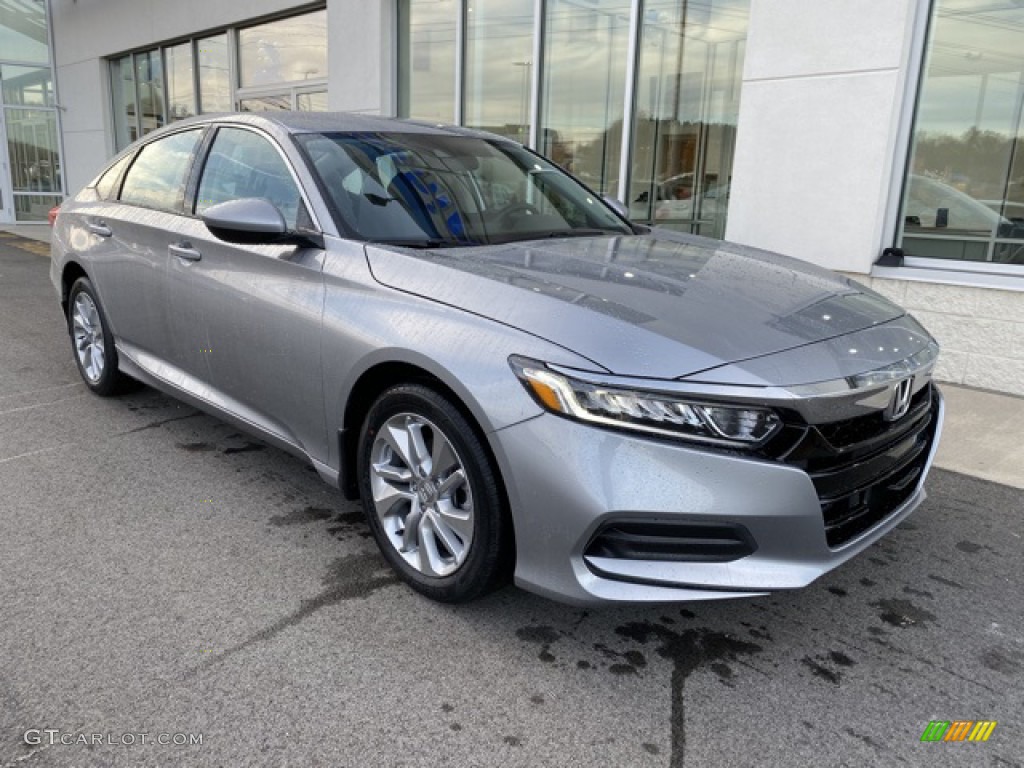 2020 Accord LX Sedan - Lunar Silver Metallic / Black photo #2