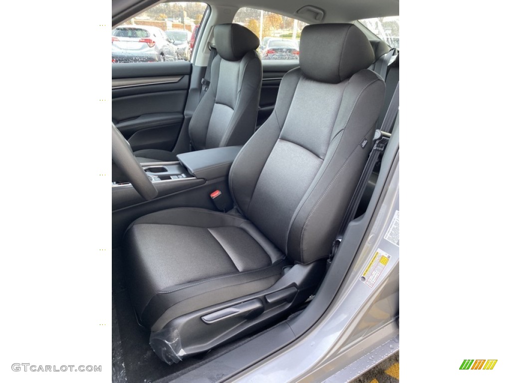Black Interior 2020 Honda Accord LX Sedan Photo #136212388