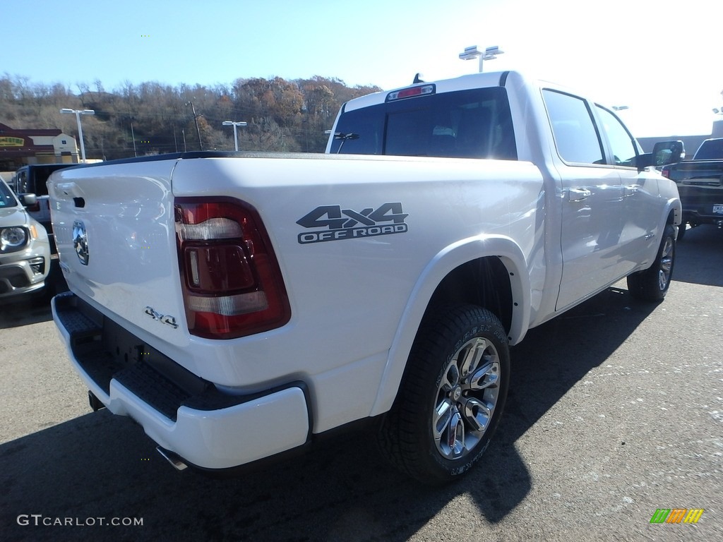 2020 1500 Laramie Crew Cab 4x4 - Bright White / Black photo #6