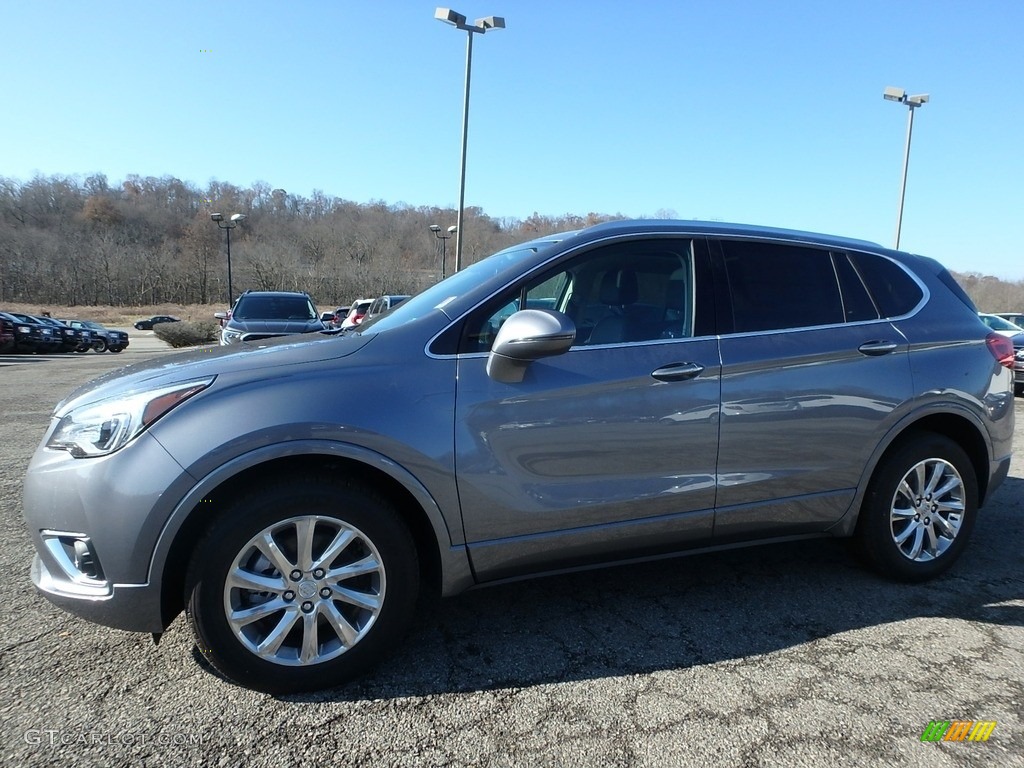 Satin Steel Metallic Buick Envision