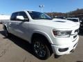 2020 Bright White Ram 1500 Laramie Crew Cab 4x4  photo #8