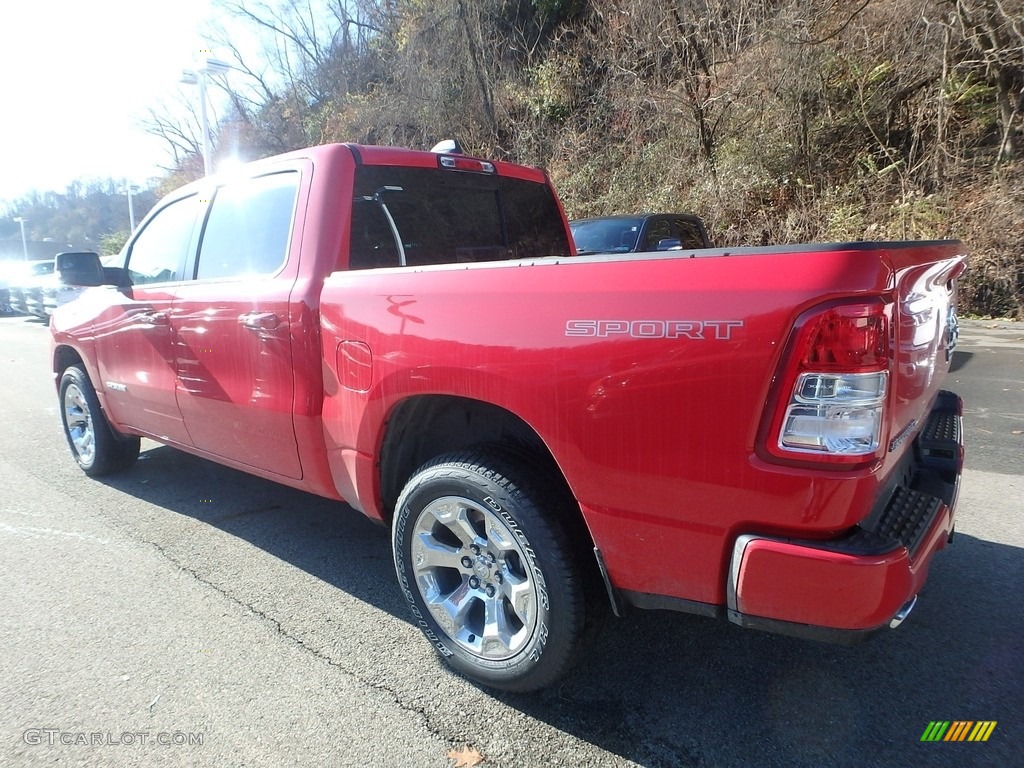 2020 1500 Big Horn Crew Cab 4x4 - Flame Red / Black photo #3