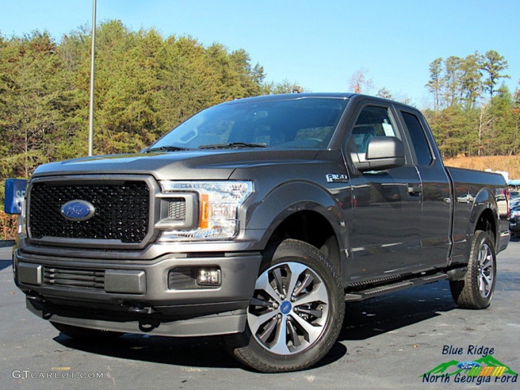 2019 F150 STX SuperCab 4x4 - Magnetic / Black photo #1