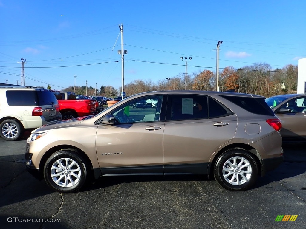 Sandy Ridge Metallic 2019 Chevrolet Equinox LS AWD Exterior Photo #136214572