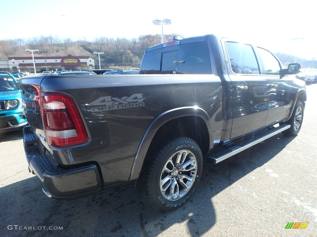 2020 1500 Laramie Crew Cab 4x4 - Granite Crystal Metallic / Black photo #6