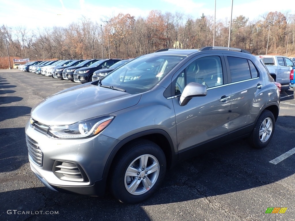 Satin Steel Metallic 2020 Chevrolet Trax LT AWD Exterior Photo #136218328