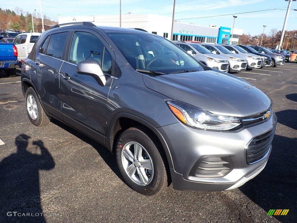 Satin Steel Metallic 2020 Chevrolet Trax LT AWD Exterior Photo #136218497
