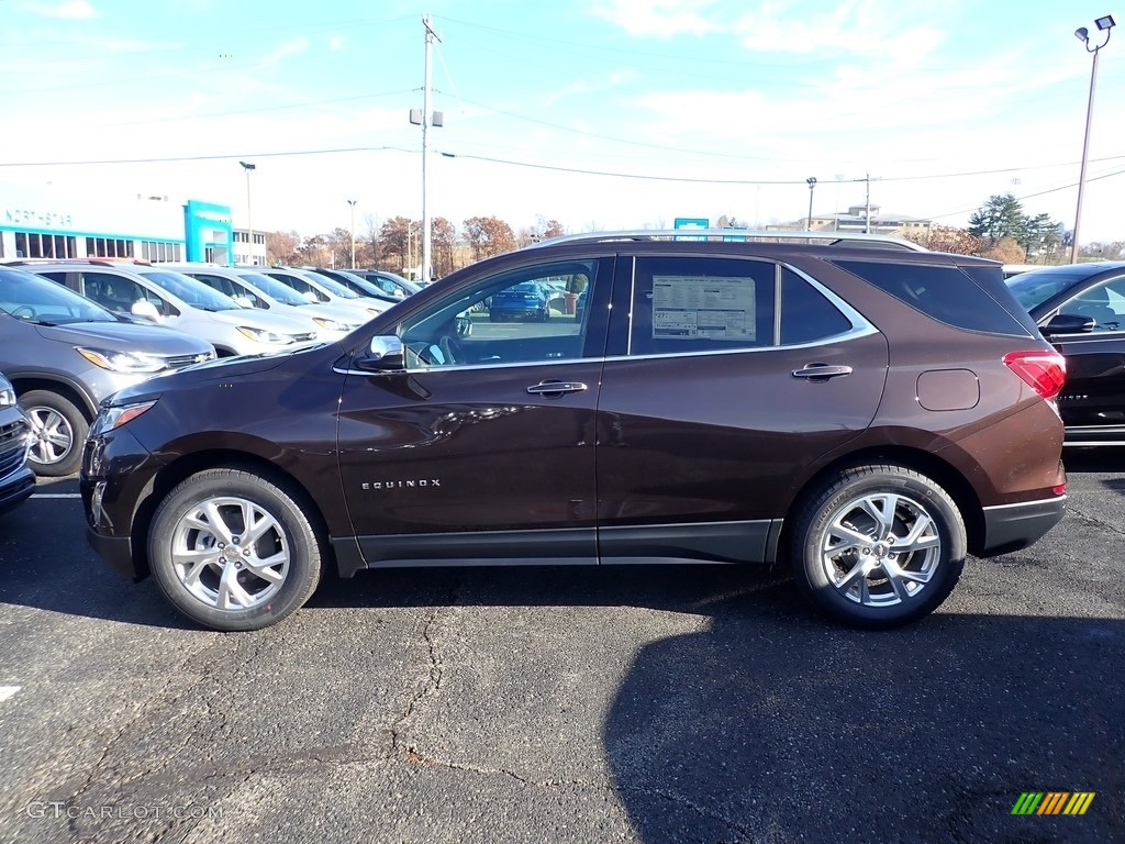 Chocolate Metallic 2020 Chevrolet Equinox Premier AWD Exterior Photo #136219340