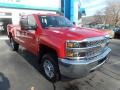 2019 Red Hot Chevrolet Silverado 2500HD Work Truck Double Cab 4WD  photo #1