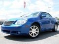 2008 Marathon Blue Pearl Chrysler Sebring Touring Hardtop Convertible  photo #5