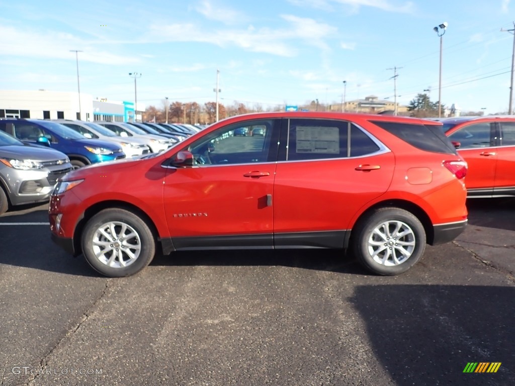 2020 Equinox LT AWD - Cayenne Orange Metallic / Jet Black photo #2