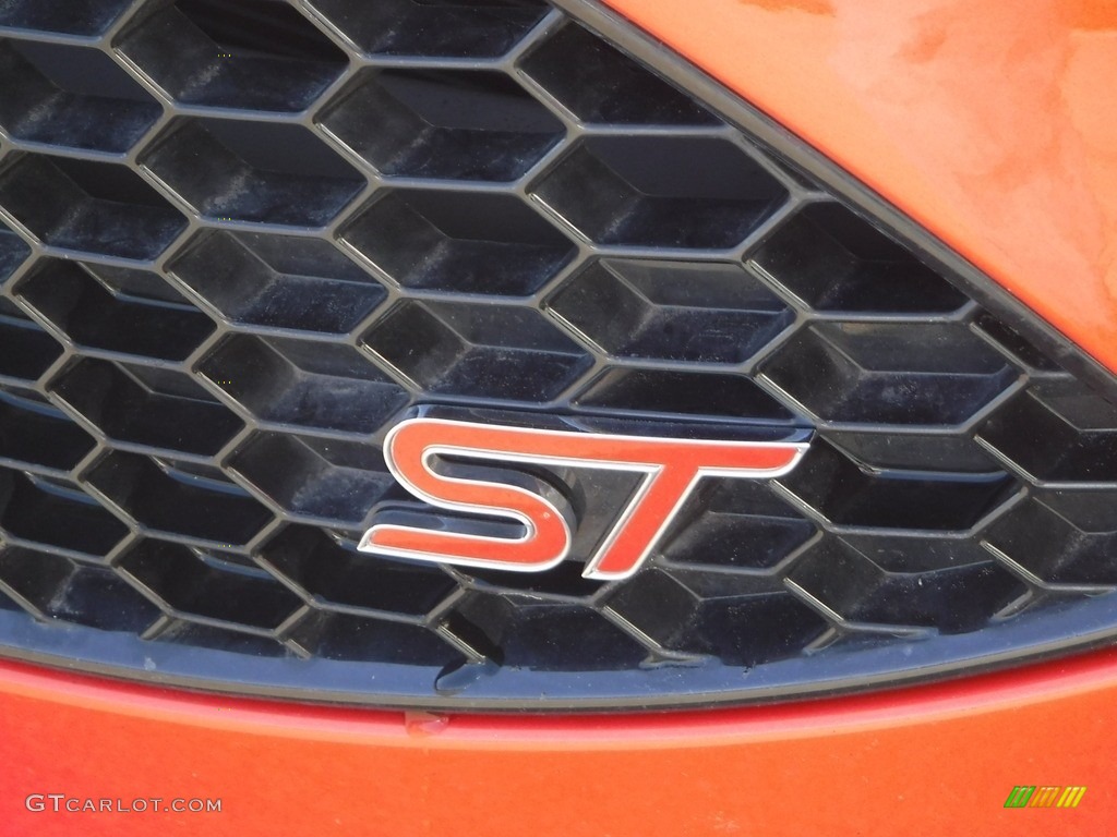2016 Fiesta ST Hatchback - Molten Orange Metallic Tri-coat / ST Recaro Smoke Storm photo #6