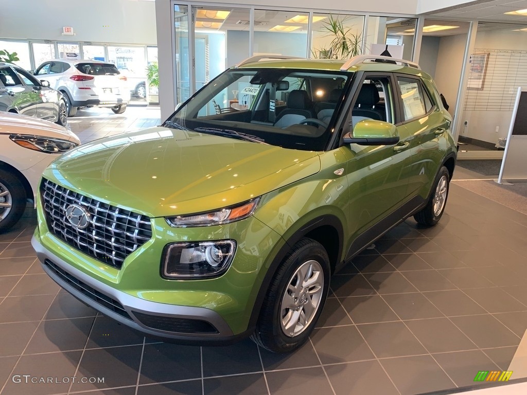 Green Apple 2020 Hyundai Venue SEL Exterior Photo #136220432