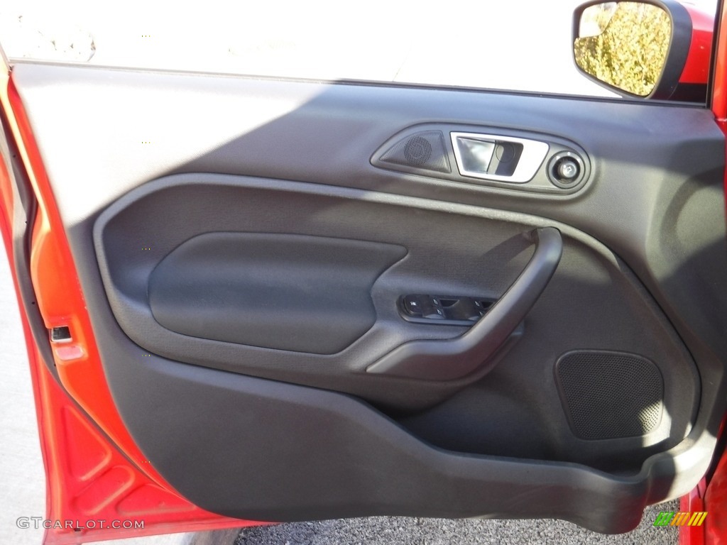2016 Fiesta ST Hatchback - Molten Orange Metallic Tri-coat / ST Recaro Smoke Storm photo #11