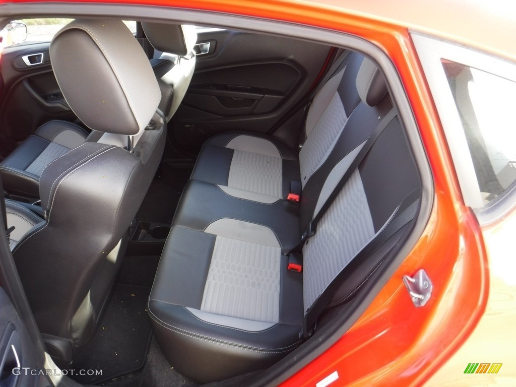 2016 Fiesta ST Hatchback - Molten Orange Metallic Tri-coat / ST Recaro Smoke Storm photo #23