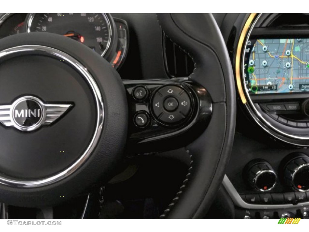 2018 Mini Countryman Cooper S Carbon Black Steering Wheel Photo #136222166