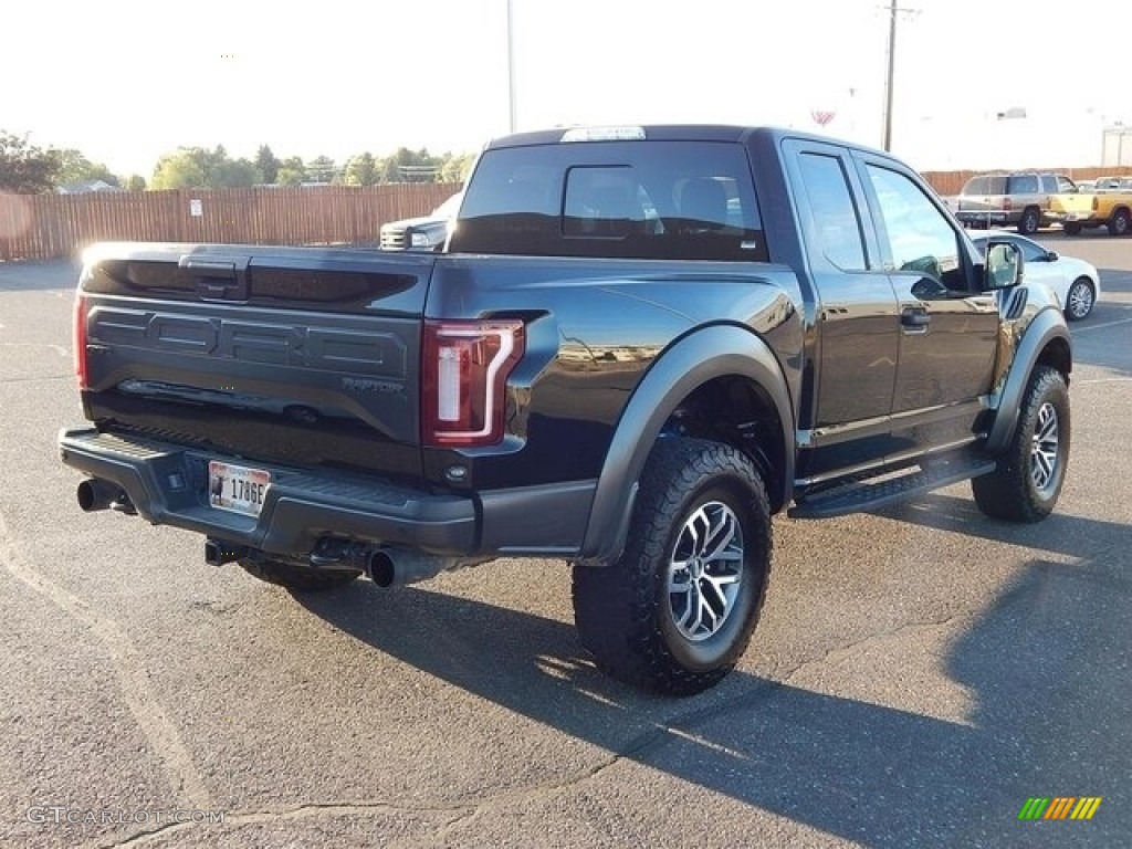 2018 F150 SVT Raptor SuperCab 4x4 - Shadow Black / Black photo #10