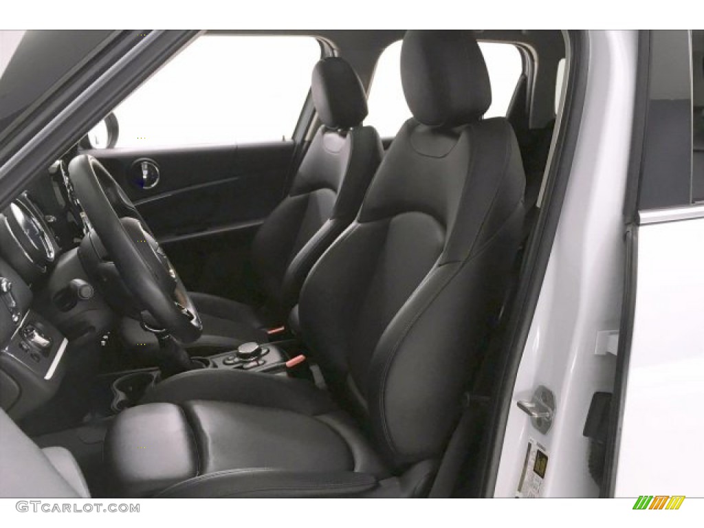 Carbon Black Interior 2018 Mini Countryman Cooper S Photo #136222610