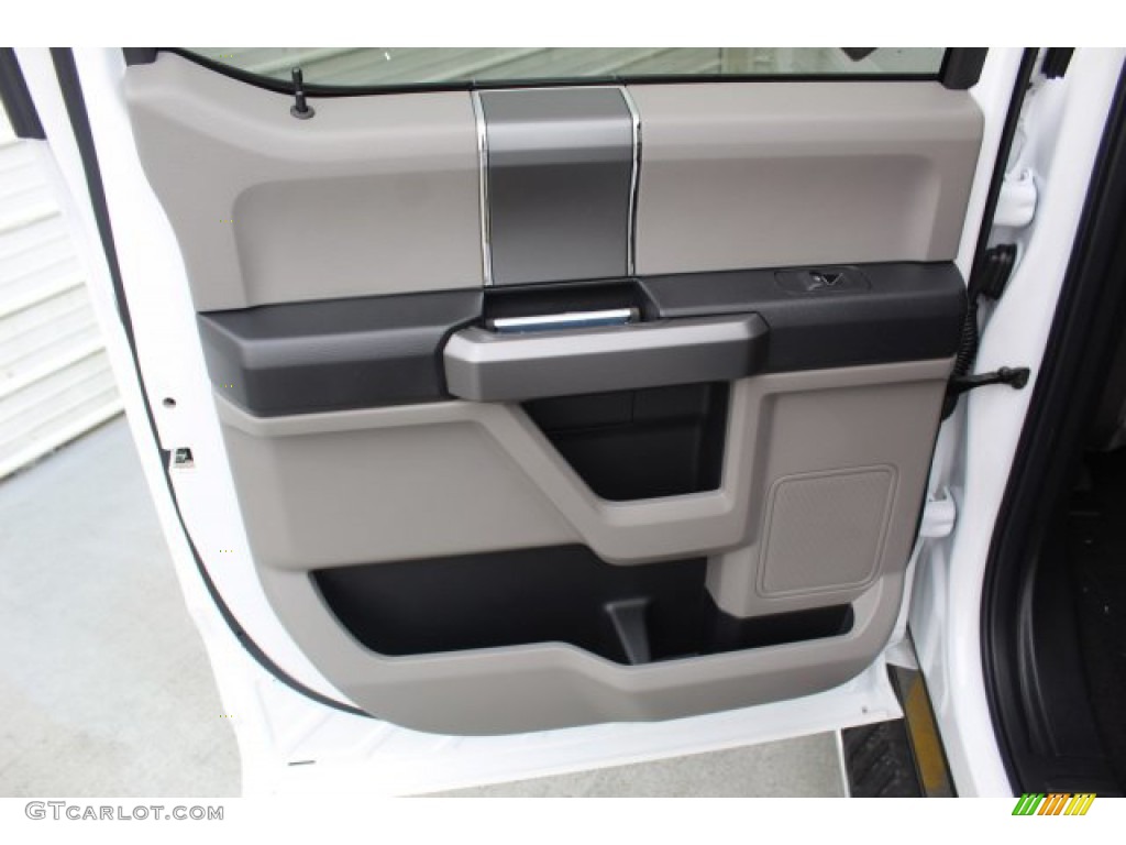 2020 F150 XLT SuperCrew - Oxford White / Medium Earth Gray photo #21