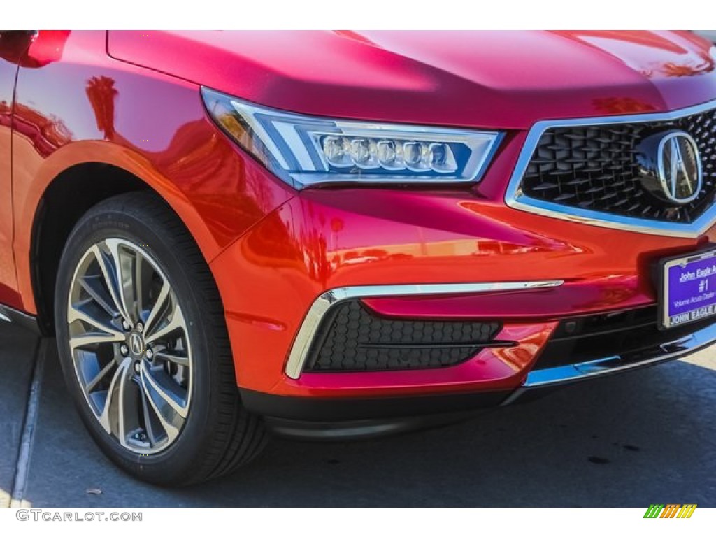 2020 MDX Technology - Performance Red Pearl / Parchment photo #11