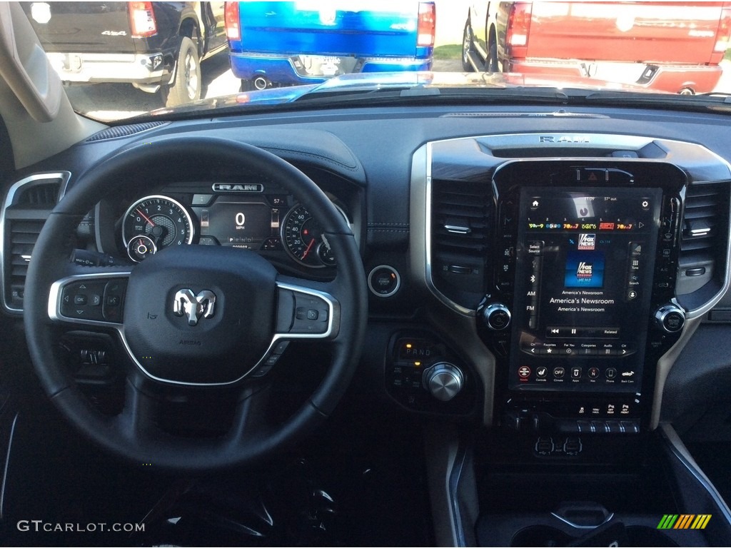 2020 1500 Laramie Crew Cab 4x4 - Granite Crystal Metallic / Black photo #3