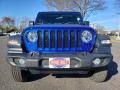 2020 Ocean Blue Metallic Jeep Wrangler Unlimited Sport 4x4  photo #2