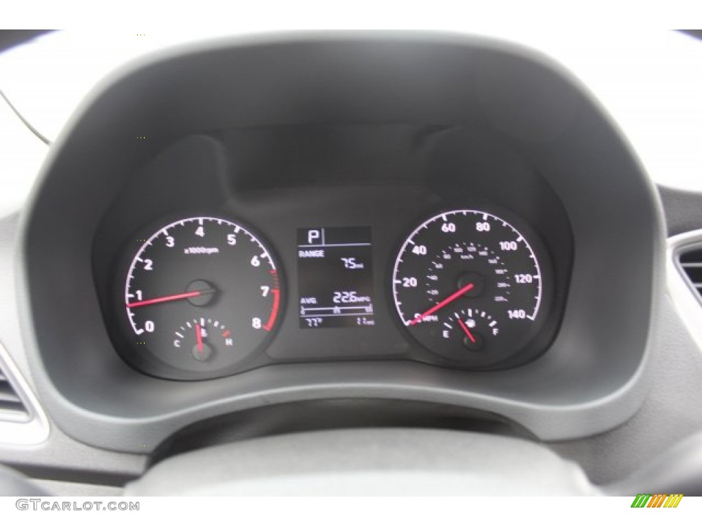 2020 Hyundai Accent SE Gauges Photo #136225343