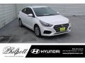 2020 Frost White Pearl Hyundai Accent SE  photo #1