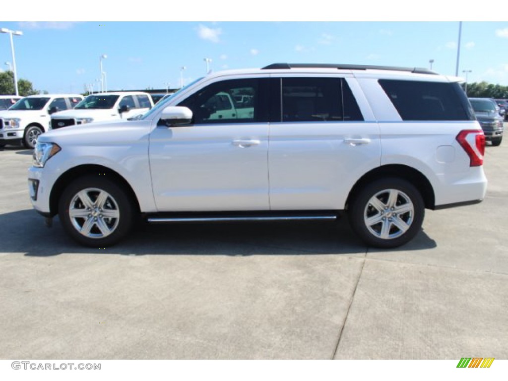 2019 Expedition XLT - White Platinum Metallic Tri-Coat / Ebony photo #5