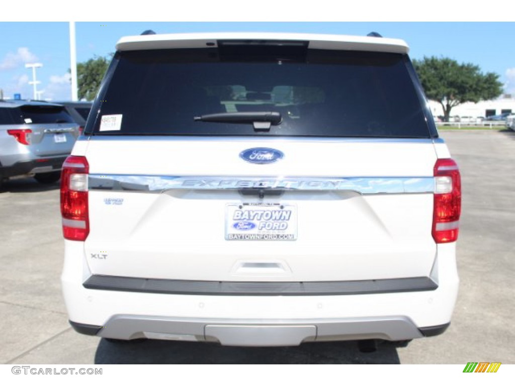 2019 Expedition XLT - White Platinum Metallic Tri-Coat / Ebony photo #7