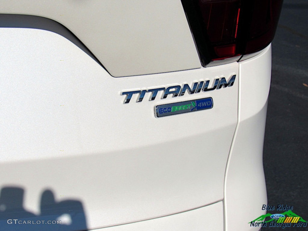 2019 Escape Titanium 4WD - White Platinum / Chromite Gray/Charcoal Black photo #36