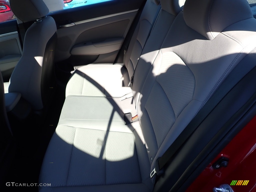 2019 Elantra SEL - Scarlet Red / Gray photo #9