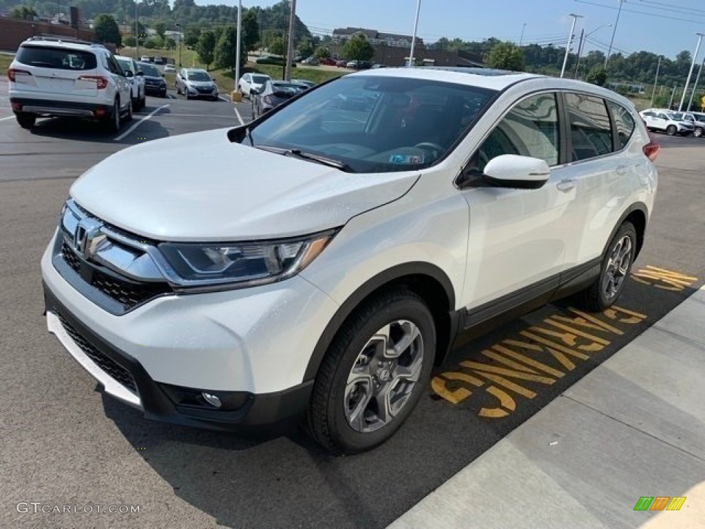 2019 CR-V EX-L AWD - Platinum White Pearl / Black photo #4