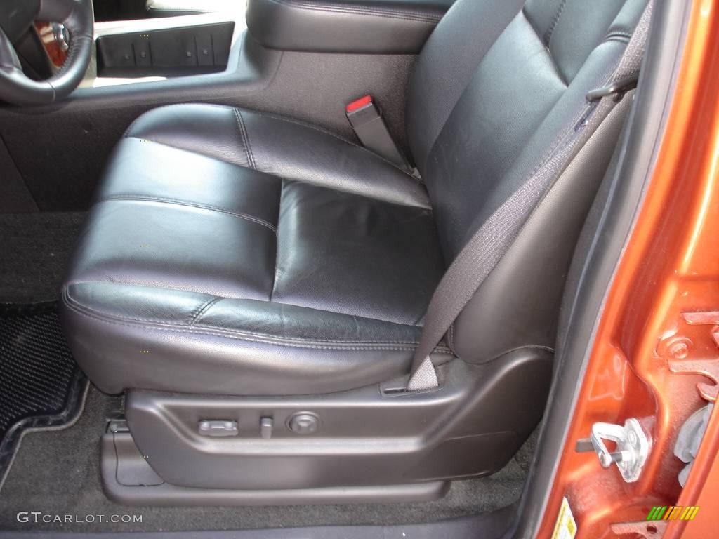 2007 Avalanche LT 4WD - Sunburst Orange Metallic / Ebony photo #8