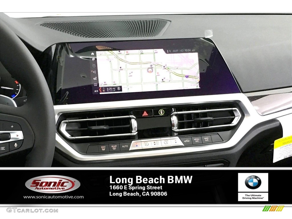 2020 3 Series 330i Sedan - Mediterranean Blue Metallic / Black photo #5