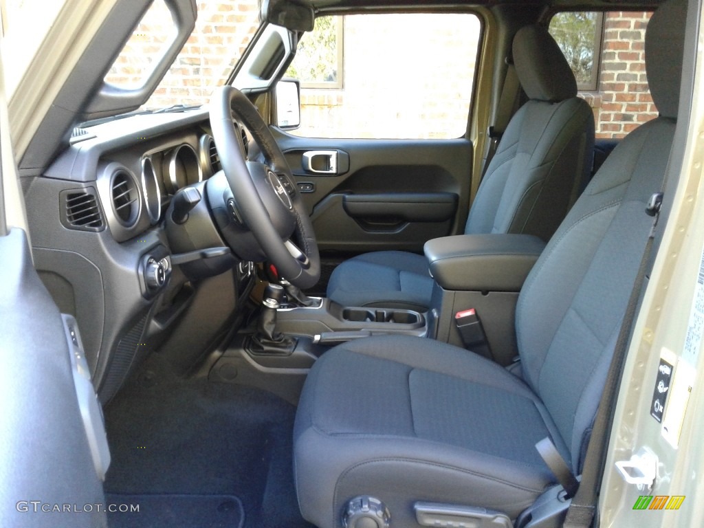 Black Interior 2020 Jeep Gladiator Sport 4x4 Photo #136230194