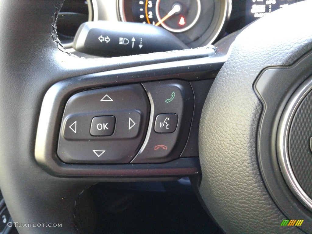 2020 Jeep Gladiator Sport 4x4 Black Steering Wheel Photo #136230338