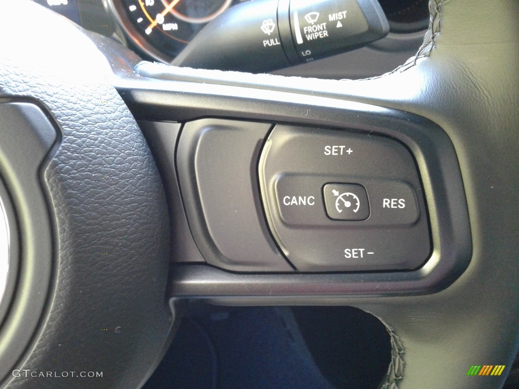 2020 Jeep Gladiator Sport 4x4 Black Steering Wheel Photo #136230359