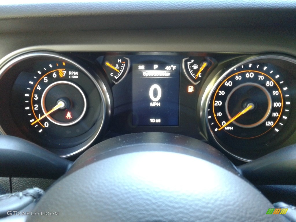 2020 Jeep Gladiator Sport 4x4 Gauges Photo #136230383