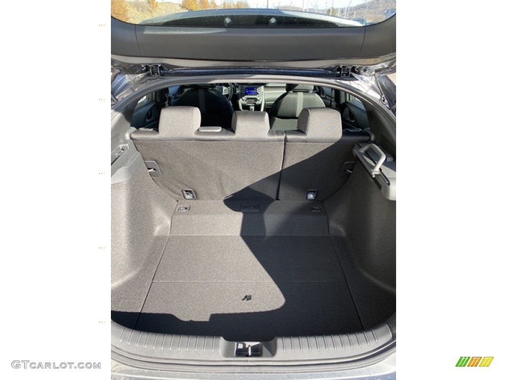 2020 Civic LX Hatchback - Polished Metal Metallic / Black photo #21