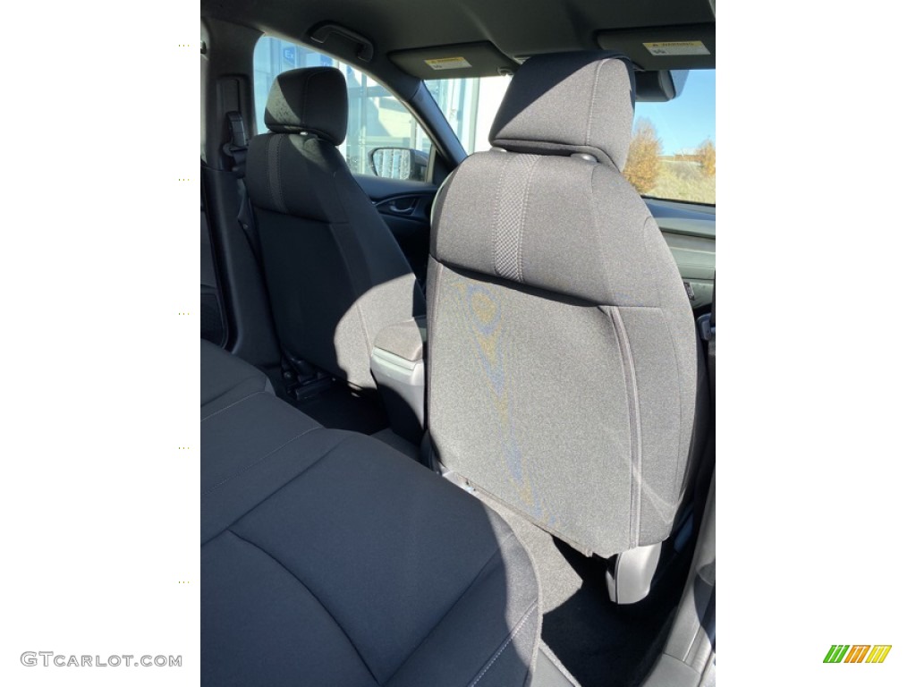 2020 Civic LX Hatchback - Polished Metal Metallic / Black photo #24
