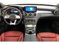 Cranberry Red/Black Dashboard Photo for 2020 Mercedes-Benz C #136231172