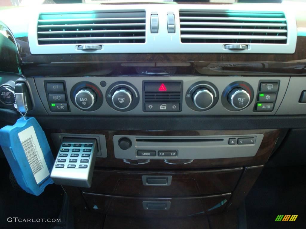2007 7 Series 750Li Sedan - Monaco Blue Metallic / Beige photo #13