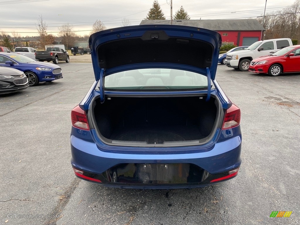 2019 Elantra SEL - Lakeside Blue / Gray photo #9
