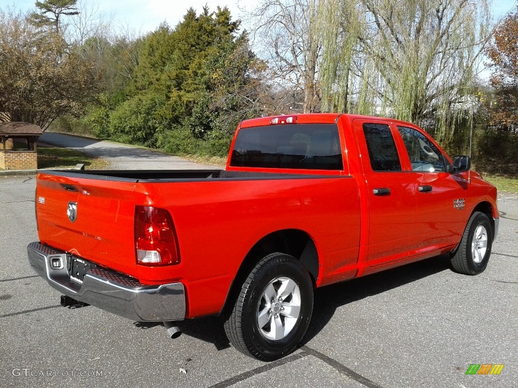 2019 1500 Classic Tradesman Quad Cab - Flame Red / Black/Diesel Gray photo #6