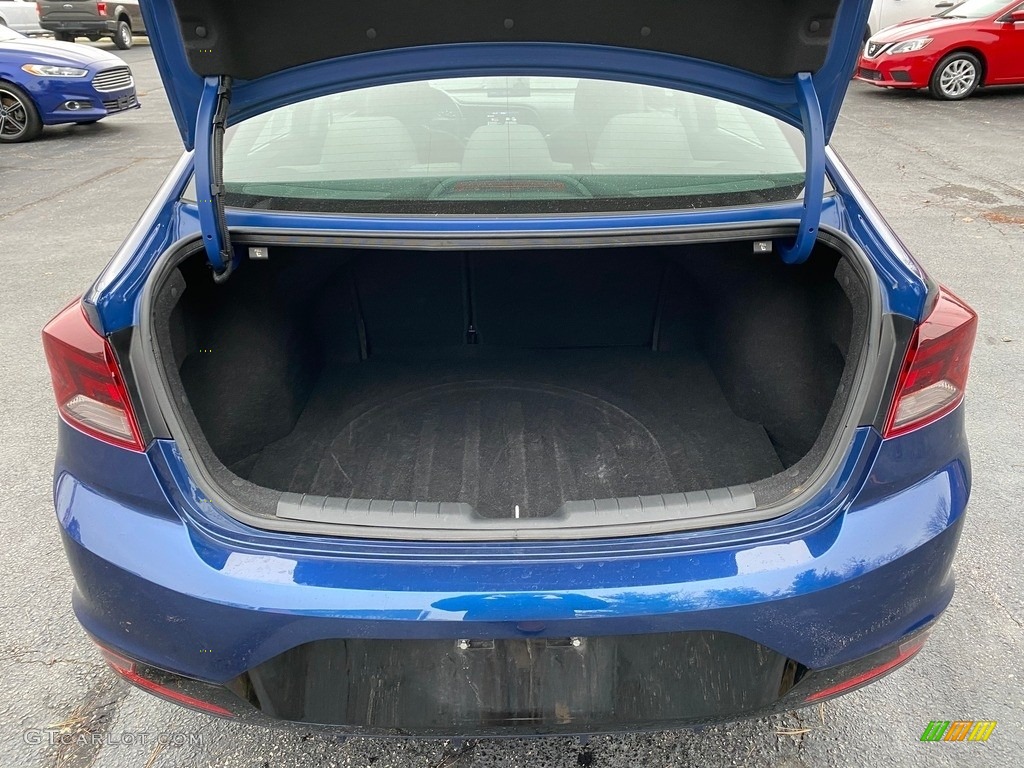 2019 Elantra SEL - Lakeside Blue / Gray photo #10