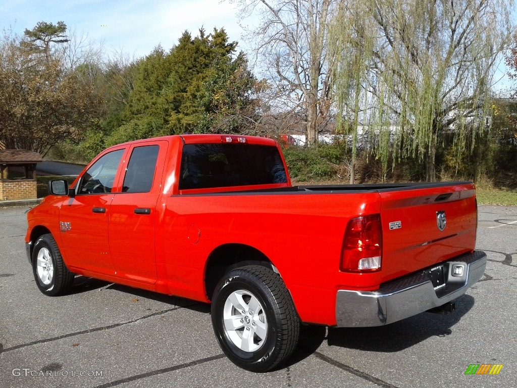 2019 1500 Classic Tradesman Quad Cab - Flame Red / Black/Diesel Gray photo #8