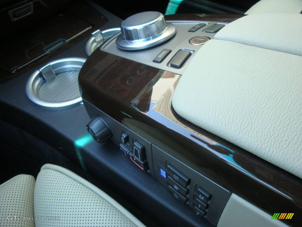 2007 7 Series 750Li Sedan - Monaco Blue Metallic / Beige photo #14