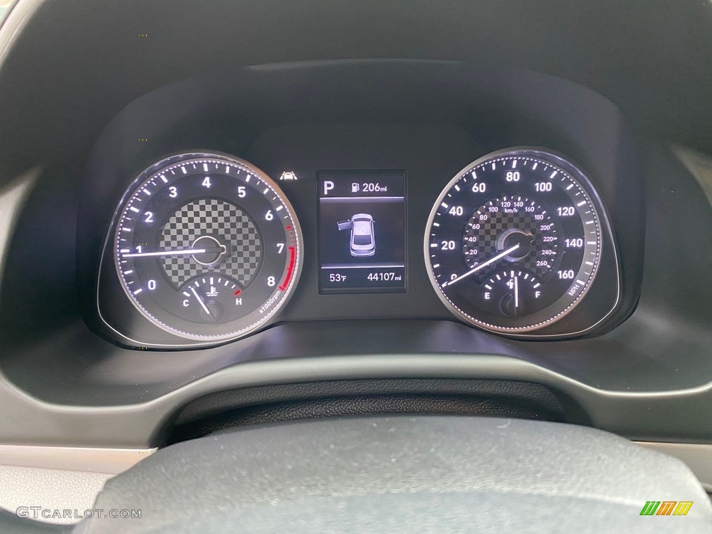 2019 Elantra SEL - Lakeside Blue / Gray photo #16